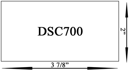 001 DSC700 Size